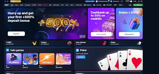 1win casino app Indonesia