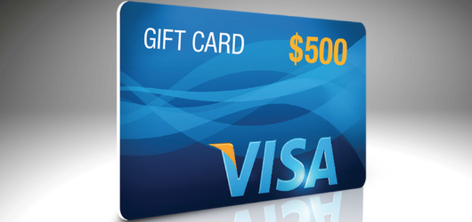 Free $500 VISA Gift Card