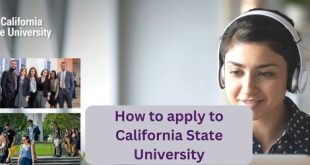 How to apply to California State University