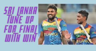 Sri Lanka tune up for final with win