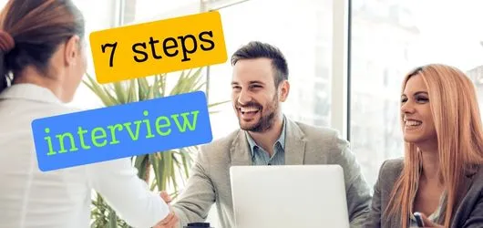 What are the 7 steps in interview